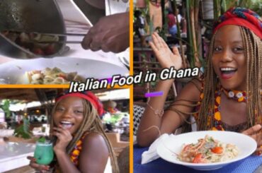 Delicious Italian Food in Ghana - Explore with Me