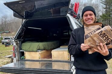 Eating Only Military Food for 24 hours - Meal Ready to Eat