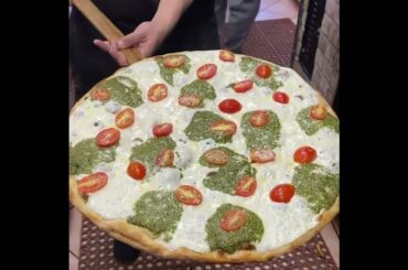 PIZZA - Pizza is a dish of Italian origin consisting of a usually round #shots #food #pizza