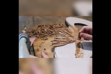 Wine cork art made in Ukraine