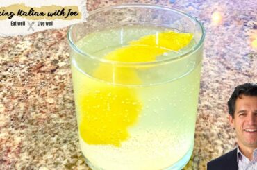Italian Cocktail "The Italian 75" Cooking Italian with Joe