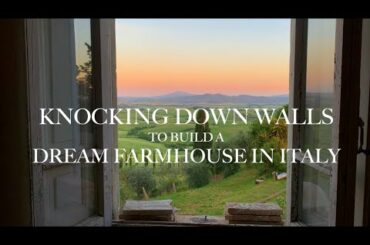 RENOVATING A RUIN: Knocking Down Walls to Build a Dream Farmhouse in Italy (baby gender reveal) Ep21