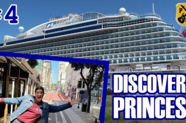 Discovery Princess Pt.4 - Cable Car Ride, Streetcar Ride, Italian Buffet, Sailing Under Golden Gate