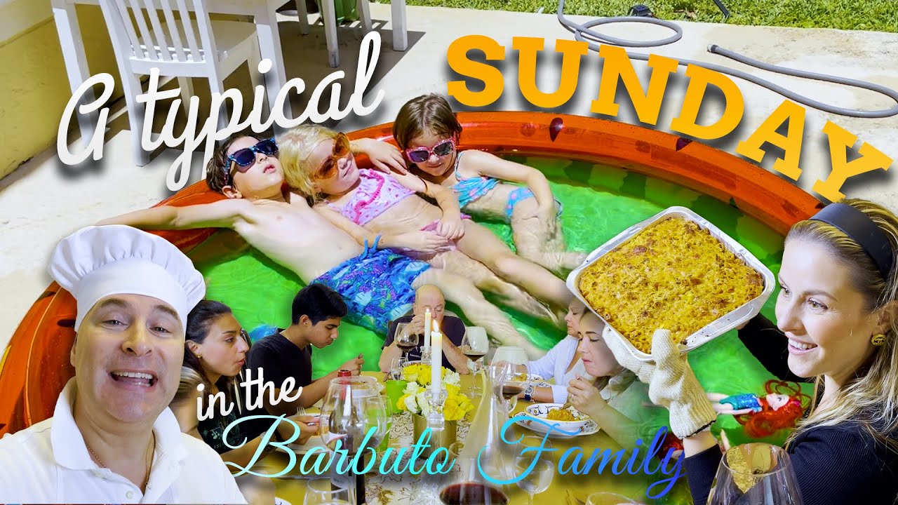 SUNDAY FUNDAY with the Barbuto Family – Mixture of Singing, Playing, Cooking and a Fashion Show! SUNDAY FUNDAY with the Barbuto Family - Mixture of Singing, Playing, Cooking and a Fashion Show!