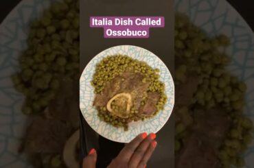 Nigeria Cooks Italian Food called Ossobuco