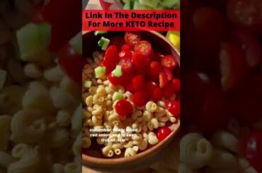 ITALIAN SPICY PASTA SALAD #Shorts