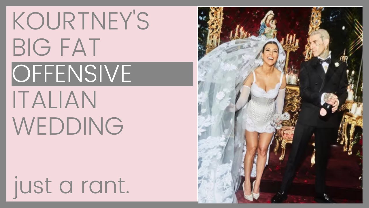KOURTNEY KARDASHIAN ITALIAN WEDDING BACKLASH: Red Flags Their Relationship Is Fake! | Shallon Lester KOURTNEY KARDASHIAN ITALIAN WEDDING BACKLASH: Red Flags Their Relationship Is Fake! | Shallon Lester