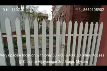 Beautifully Designed 50 x 60, 3 BHK Duplex House for Sale @ Vijaynager 3rd Stage, Mysuru ,8660105902