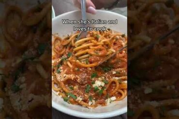 Italian food every night sounds good to me