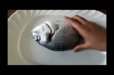 Orata con patate e zucchini # italian fish orata recipe#