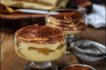 Tiramisu Cups - Italian Dessert Recipe