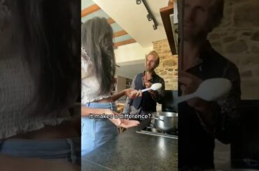 Italian husband’s reaction to this #shorts #italian #pasta