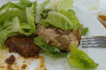 Italian food chicken salad with beef calderita /Baon box lunch/ Em and Enz