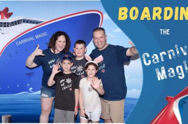 Boarding Carnival Magic | 2022 | Port Canaveral | Guys Burgers | Sail Away Party
