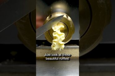 Do You Know “Mafalde” Pasta ? Fascinating Italian Pasta Shapes #Shorts #gifted