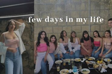 life in Italy | neapolitan pizza, happy hour & the whole squad wore pink