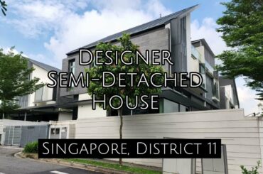 [For Sale] Designer Landed House in Singapore District 11 | Freehold | $7,580,000