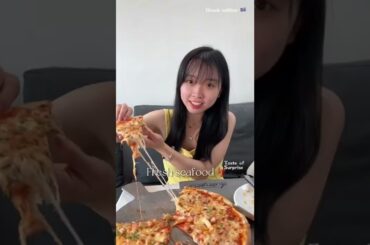 D’angelo- Italian food in Mykonos #dangelo #mykonos #mykonosgreece #italianfood #seafood #pizza #fyp