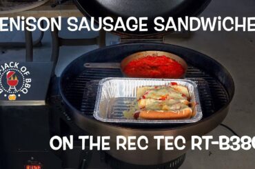 Italian Sausage Sandwiches on the Rec Tec B380!