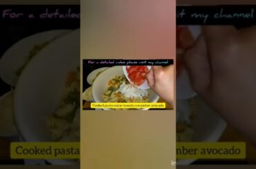 italian pasta salad #saladrecipe #italianfood #pastarecipe #easylunchrecipes