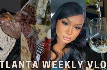 WEEKLY VLOG! PICNIC DATE + ATLANTA NIGHT OUT + WINE TASTING + MONEY GOALS &MORE | YUNNIEROSE VLOGS