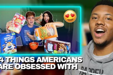 AMERICAN REACTS To 14 Things Americans Are Obsessed With | Smile Squad Comedy | Dar The Traveler
