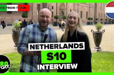 NETHERLANDS EUROVISION 2022: S10 - De Diepte (INTERVIEW after 2ND REHEARSAL)