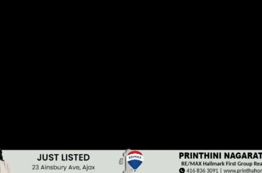 23 Ainsbury Ave,Ajax