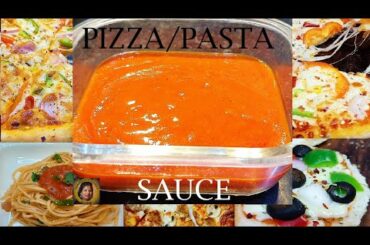 Pizza sauce recipe italian|Pasta sauce kaise banaen| Homemade pizza sauce from fresh tomatoes