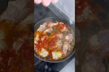 CHICKEN CACCIATORE #shorts