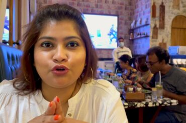 Mou ke Dilam GOOD News er Treat I New Italian Restaurant I Birthday Shopping #bengalivlog #dailyvlog