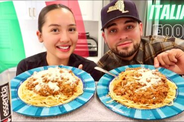 SPAGHETTI MUKBANG | ITALIAN FOOD