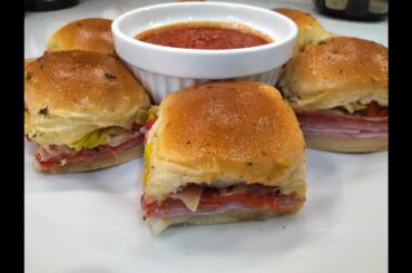 Toasted Italian Deli Sliders