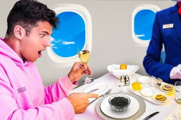 Dining On A $30,000 Plane Ticket