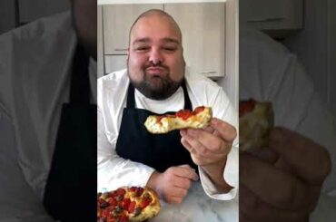 BARI-STYLE FOCACCIA #shorts