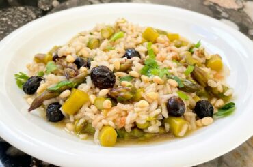 RISOTTO AGLI ASPARAGI - asparagus risotto made in italy - so easy, so delicious!