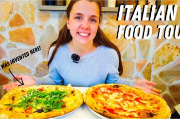 TRYING ITALIAN FOOD IN NAPLES, ITALY (first impressions)