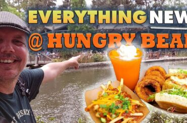 Trying everything NEW at Hungry Bear restaurant in Disneyland