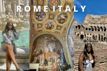 ITALY VLOG: ROME | Vatican city, wine tasting,  sightseeing + more!