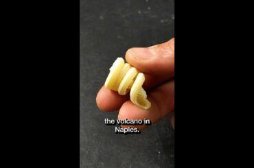 Do You Know “Trottole” Pasta ? Fascinating Italian Pasta Shapes #Shorts #gifted