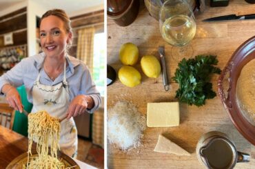 Learn to Cook: LEMON SPAGHETTI | Butter, Parmesan, Lemon, Parsley, Garlic
