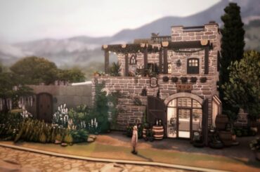 Cantina Winery & Estate || The Sims 4 Speed Build