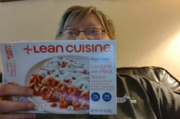 Big Matt's Food Review Lean Cuisine Lasagna with Meat Sauce