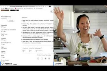 TKV Meal Planner LIVE COOKING DEMO - MUSHROOM GOCHUJANG PASTA