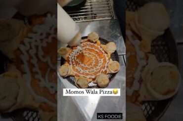 #foodie /// momos wala pizza ///#foodie #food #short #restaurantstyle #indianstreetfood #yummy