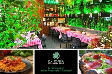 Da Sophia Italian Restaurant Beirut Lebanon