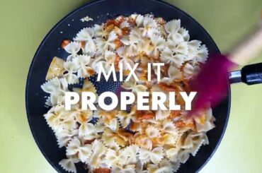 Instant Tomato Pesto Bowtie Pasta Recipe | Homemade | 100% Vegan recipes | Italian recipes