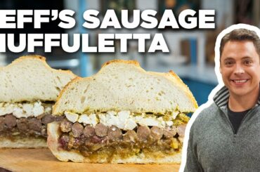 Jeff Mauro's Sausage Muffuletta with Grapes and Fennel | The Kitchen | Food Network