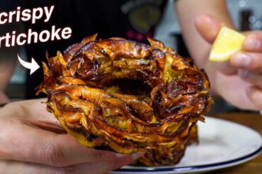 This Deep Fried Blooming Artichoke Will Blow Your Mind