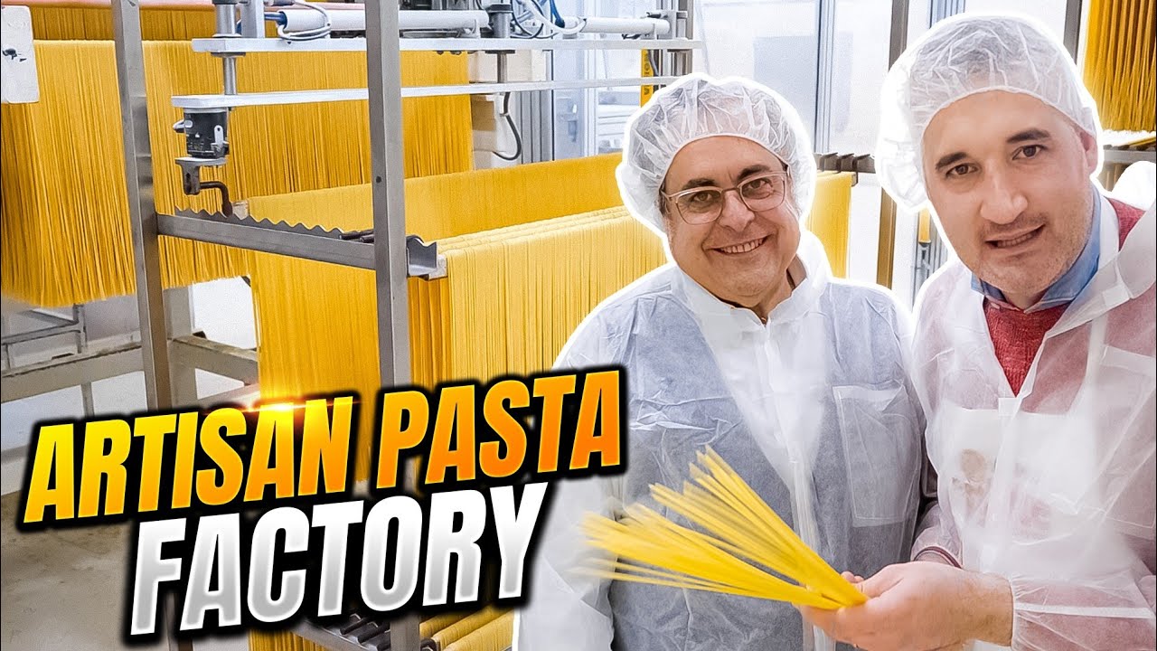 How DRY PASTA is Made by Artisan Pasta Factory in Italy How DRY PASTA is Made by Artisan Pasta Factory in Italy